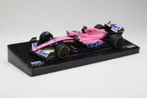 Alpine A522 BWT #14 F. Alonso BWT Alpine F1 Team Bahrain Grand Prix 2022 Minichamps 1:18 147220114 Resin — bild 2 av 7