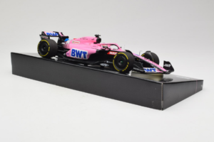 Alpine A522 BWT #14 F. Alonso BWT Alpine F1 Team Bahrain Grand Prix 2022 Minichamps 1:18 147220114 Resin — bild 4 av 7