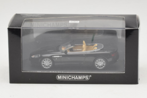 Aston Martin DB9 Cabriolet Svart Minichamps 1:43 400137330 Metall — bild 4 av 4