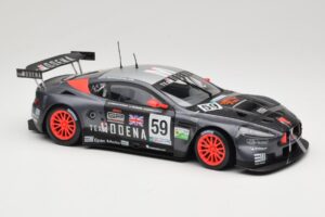 Aston Martin DBR9 GT1 #59 Team Modena A. Garcia / J. Menten / C. Fittipaldi 24 Hours of Le Mans 2006 Solido 1:18 80014 Metall — bild 6 av 8