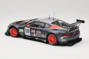 Aston Martin DBR9 GT1 #59 Team Modena A. Garcia / J. Menten / C. Fittipaldi 24 Hours of Le Mans 2006 Solido 1:18 80014 Metall — bild 7 av 8