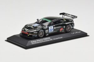 Aston Martin DBRS9 #22 Barwell Motorsport A. Needell FIA GT3 European Championship Spa 2006 Minichamps 1:43 400061322 Metall — bild 2 av 4