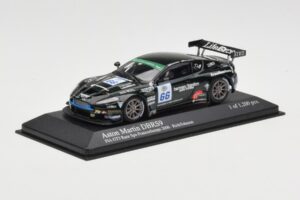 Aston Martin DBRS9 #66 Barwell Motorsport R. Johnson FIA GT3 European Championship Spa 2006 Minichamps 1:43 400061366 Metall — bild 2 av 4
