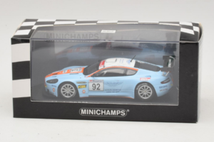 Aston Martin DBRS9 Gulf #92 T. Enge / Lechner VLN 250 Nurburgring 2008 Minichamps 1:43 400081392 Metall — bild 4 av 4