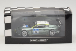 Aston Martin DBRS9 #6 M. Engel / K. Lechner ADAC 24 Hours Nurburgring 2008 Minichamps 1:43 400081306 Metall — bild 4 av 4