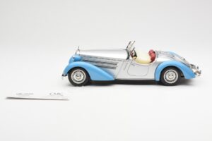 Audi 225 Front Roadster Blå Silver CMC 1:18 M-075B Metall — bild 3 av 6
