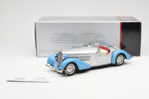 Audi 225 Front Roadster Blå Silver CMC 1:18 M-075B Metall — bild 6 av 6