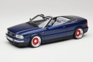 Audi 80 B4 Cabriolet Ming Blå Metallic Custom Wheels Otto 1:18 OT806-C Resin