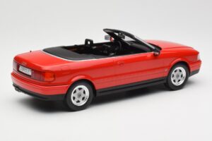 Audi 80 B3 Cabriolet Röd MCG 1:18 MCG18371 Metall — bild 2 av 6