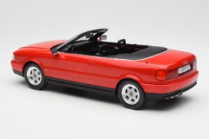 Audi 80 B3 Cabriolet Röd MCG 1:18 MCG18371 Metall — bild 5 av 6