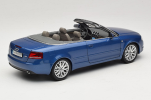 Audi A4 B6 Cabriolet Blå Norev 1:18 5010504325 Metall — bild 3 av 9