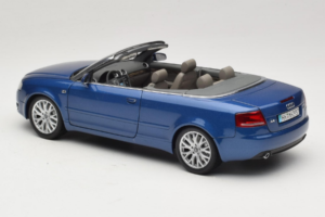 Audi A4 B6 Cabriolet Blå Norev 1:18 5010504325 Metall — bild 7 av 9