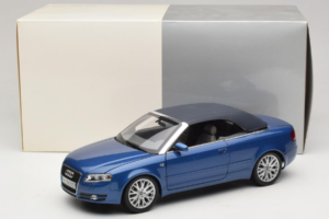 Audi A4 B6 Cabriolet Blå Norev 1:18 5010504325 Metall — bild 8 av 9