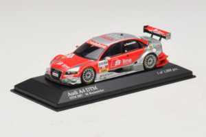 Audi A4 DTM #11 M. Rockenfeller Audi Sport Team Phoenix DTM 2007 Minichamps 1:43 400079611 Metall — bild 2 av 4
