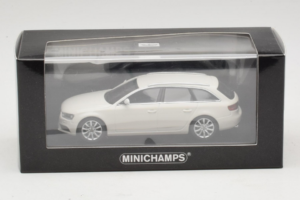 Audi A4 B8 Avant Vit Minichamps 1:43 410011010 Metall — bild 5 av 5