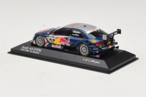 Audi A4 DTM #1 M. Ekstrom Audi Sport Team Abt Sportsline DTM Champion 2008 Minichamps 1:43 400081801 Metall — bild 3 av 4
