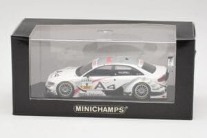 Audi A4 B8 #9 T. Kristensen DTM 2008 Minichamps 1:43 400081809 Metall — bild 4 av 4