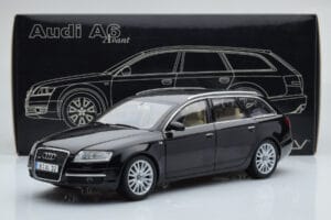 Audi A6 C6 Avant Svart Norev 1:18 188304 Metall — bild 8 av 8