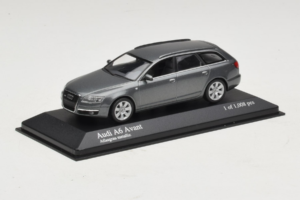 Audi A6 C6 Avant Grey Metallic Minichamps 1:43 400013011 Metall — bild 2 av 5