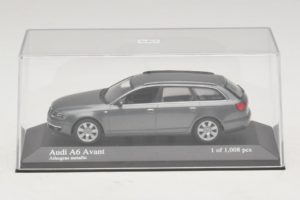Audi A6 C6 Avant Grey Metallic Minichamps 1:43 400013011 Metall — bild 4 av 5