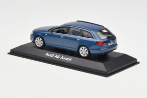 Audi A6 C6 Avant Stratos Blue Minichamps 1:43 5010406223 Metall — bild 3 av 4