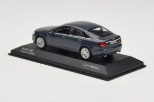 Audi A6 C6 Mörkblå Minichamps 1:43 5010406143 Metall — bild 3 av 4