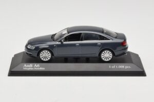 Audi A6 C6 Mörkblå Minichamps 1:43 5010406143 Metall