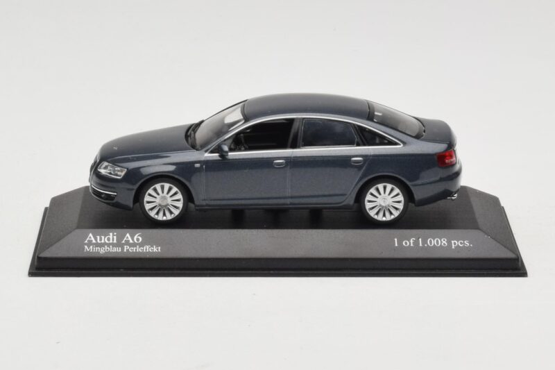 Audi A6 C6 Mörkblå Minichamps 1:43 5010406143 Metall