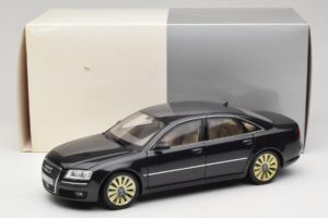 Audi A8 D3 W12 Svart Kyosho 1:18 5010508135 Metall — bild 8 av 8