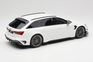 Audi ABT RS6-R C8 Avant Vit TopSpeed 1:18 TS0502 Metall — bild 2 av 6