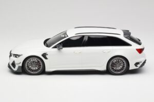 Audi ABT RS6-R C8 Avant Vit TopSpeed 1:18 TS0502 Metall — bild 3 av 6