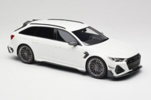 Audi ABT RS6-R C8 Avant Vit TopSpeed 1:18 TS0502 Metall — bild 4 av 6