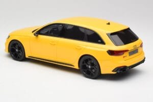 Audi RS4 B9 Avant 25-årsjubileum Vegas Gul GT Spirit 1:18 GT935 Resin — bild 5 av 6