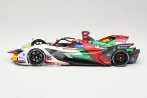 Audi e-tron FE05 Audi Sport ABT Schaeffler #66 D. Abt Formula E Season 5 2019 Minichamps 1:18 114180066 Metall — bild 3 av 6