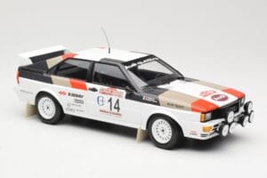 Audi Quattro #14 M. Mouton / F. Pons Winners Rally Sanremo 1981 Minichamps 1:18 155811114 Metall — bild 4 av 6