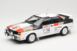 Audi Quattro #14 M. Mouton / F. Pons Winners Rally Sanremo 1981 Minichamps 1:18 155811114 Metall