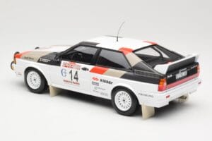 Audi Quattro #14 M. Mouton / F. Pons Winners Rally Sanremo 1981 Minichamps 1:18 155811114 Metall — bild 5 av 6