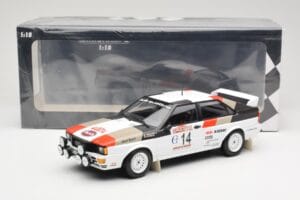 Audi Quattro #14 M. Mouton / F. Pons Winners Rally Sanremo 1981 Minichamps 1:18 155811114 Metall — bild 6 av 6