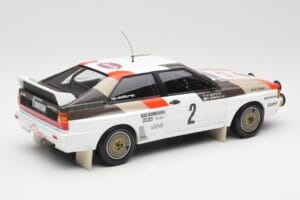 Audi Quattro A1 #2 H. Mikkola / A. Hertz Audi Sport Rally Monte Carlo 1983 Minichamps 1:18 155831102 Metall — bild 2 av 6