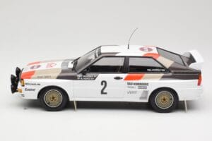 Audi Quattro A1 #2 H. Mikkola / A. Hertz Audi Sport Rally Monte Carlo 1983 Minichamps 1:18 155831102 Metall — bild 3 av 6