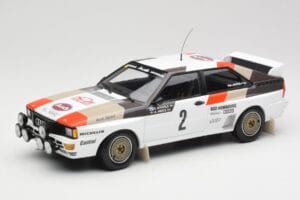 Audi Quattro A1 #2 H. Mikkola / A. Hertz Audi Sport Rally Monte Carlo 1983 Minichamps 1:18 155831102 Metall