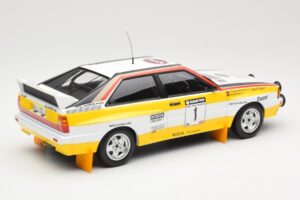 Audi Quattro A2 Audi Sport #1 W. Röhrl / C. Geistdörfer DNF Sanyo Rally of New Zealand 1984 Minichamps 1:18 155841101 Metall — bild 2 av 6