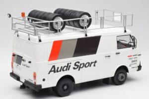 Audi Quattro A2 M. Mouton / F. Pons Tour de Corse 1983 Med VW LT35 Otto 1:18 OT418 Resin — bild 3 av 6