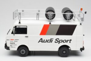 Audi Quattro A2 M. Mouton / F. Pons Tour de Corse 1983 Med VW LT35 Otto 1:18 OT418 Resin — bild 4 av 6