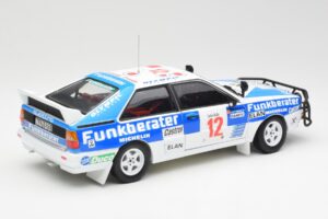 Audi Quattro A2 #12 H. Wittmann / R. Diekmann Safari Rally 1984 Sun Star 1:18 4246 Metall — bild 3 av 8