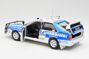 Audi Quattro A2 #12 H. Wittmann / R. Diekmann Safari Rally 1984 Sun Star 1:18 4246 Metall — bild 5 av 8