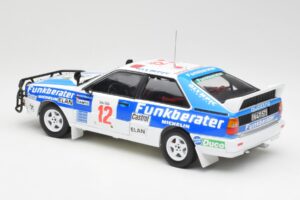 Audi Quattro A2 #12 H. Wittmann / R. Diekmann Safari Rally 1984 Sun Star 1:18 4246 Metall — bild 7 av 8