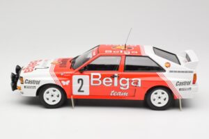 Audi Quattro A2 #2 B. Waldegård / H-T. Thorszelius Belga Team Winners Boucles de Spa 1985 Minichamps 1:18 155851102 Metall — bild 3 av 6