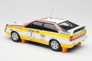 Audi Quattro A2 #3 S. Blomqvist / B. Cederberg Audi Sport Winners Sanyo Rally of New Zealand 1984 Minichamps 1:18 155841103 M — bild 5 av 6