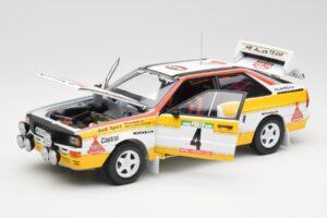 Audi Quattro A2 #4 W. Rohrl / C. Geistdorfer Rally de Portugal 1984 Sun Star 1:18 4224 Metall — bild 2 av 8